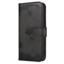 HARAHU Magnetthülle für Motorola Moto E32/Moto E32s - Schwarz