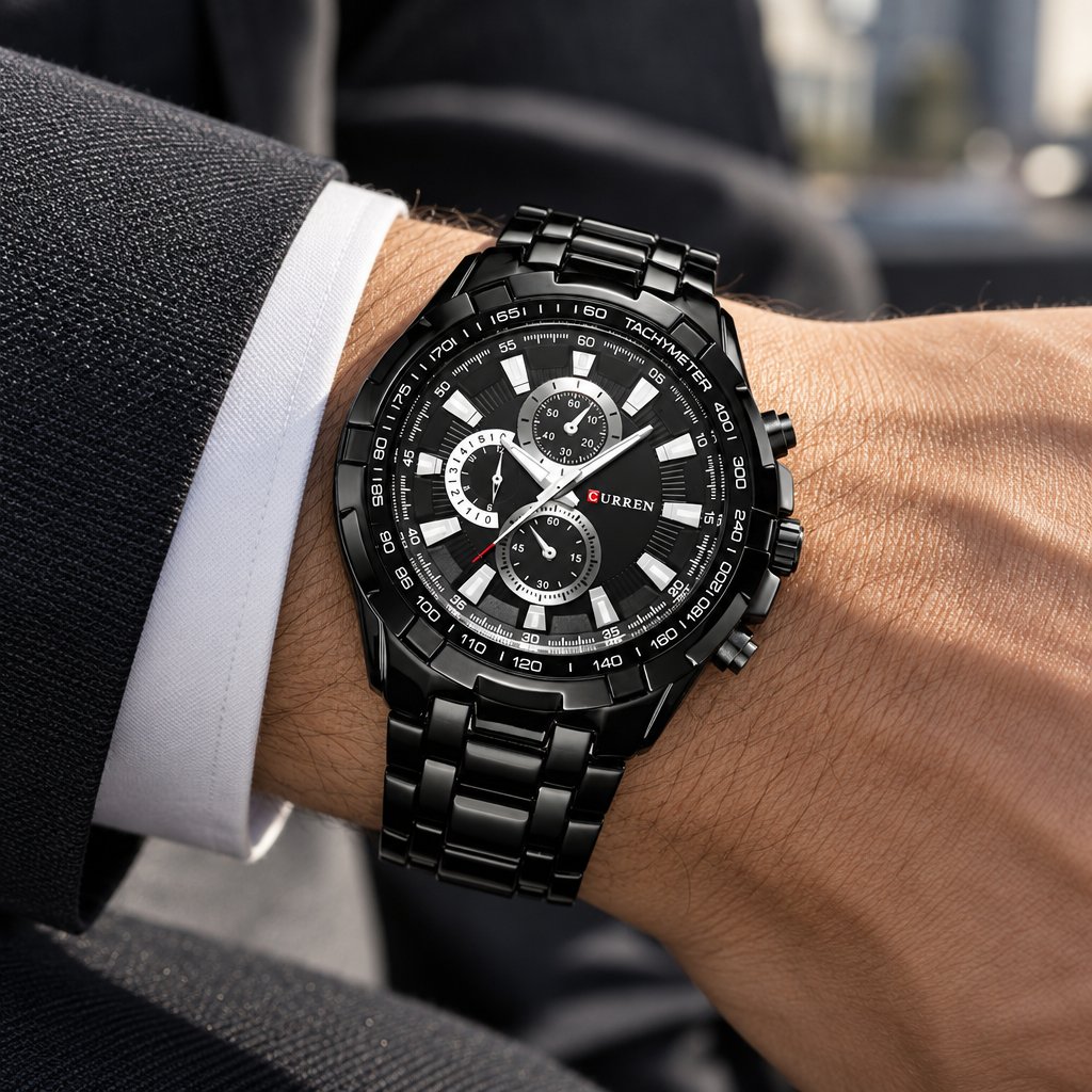 CURREN EN-14402 Uhr – Schwarz