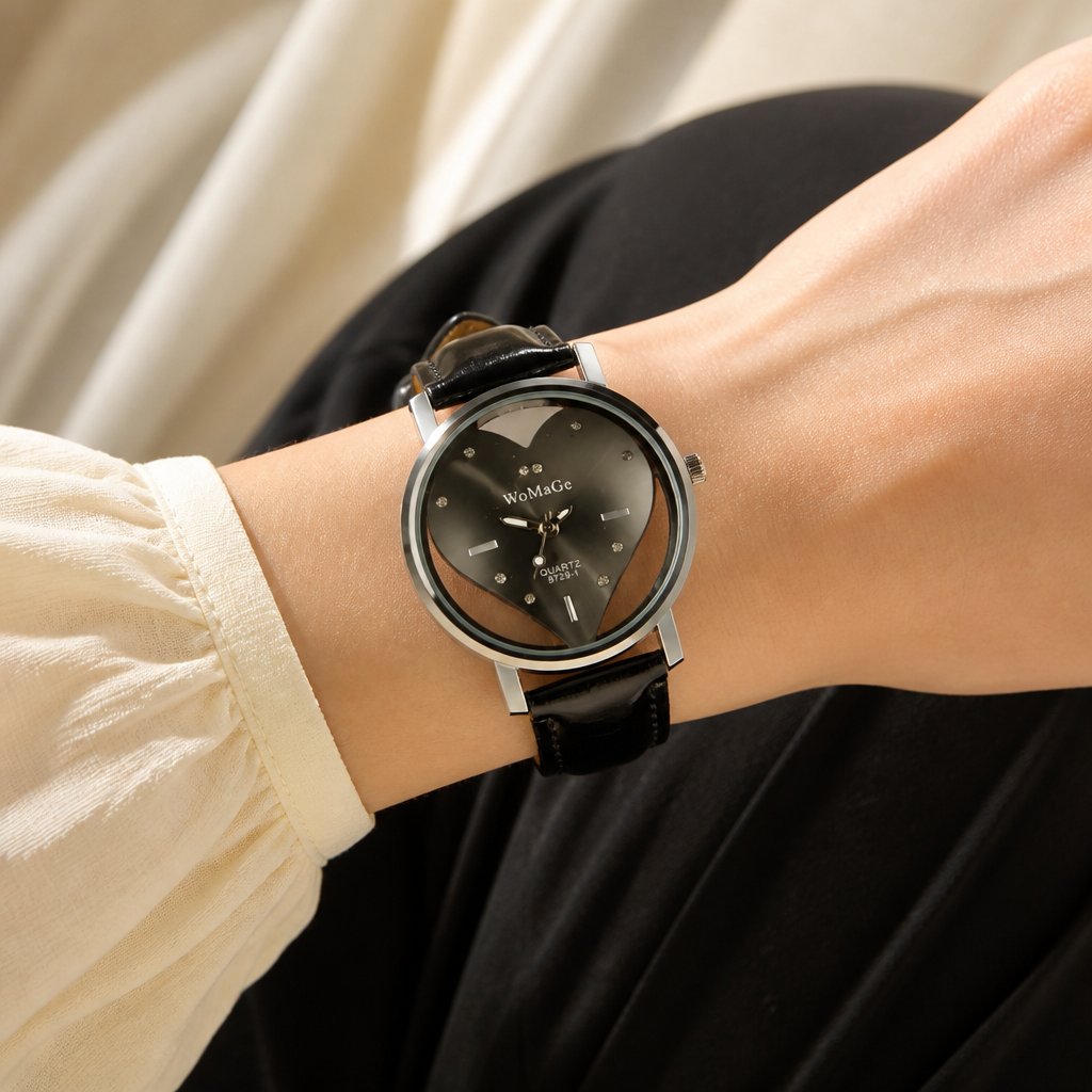 Armbanduhr WH-145 - Schwarz