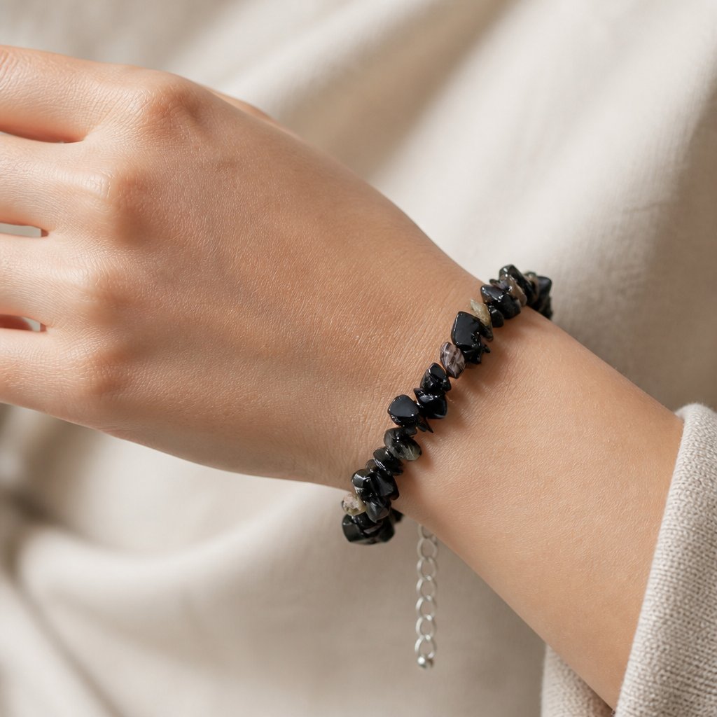 NE-28197 Armband - Schwarz