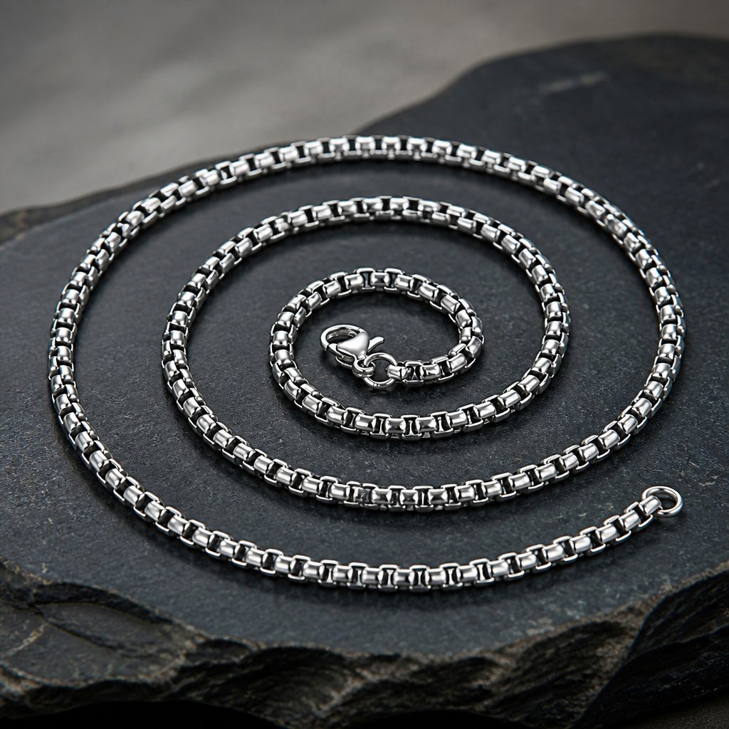 Kette TA-34557 - Silber / 70cm / 2mm
