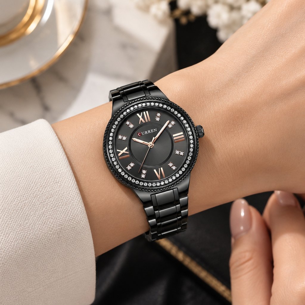 CURREN CR-6191 Uhr - Schwarz