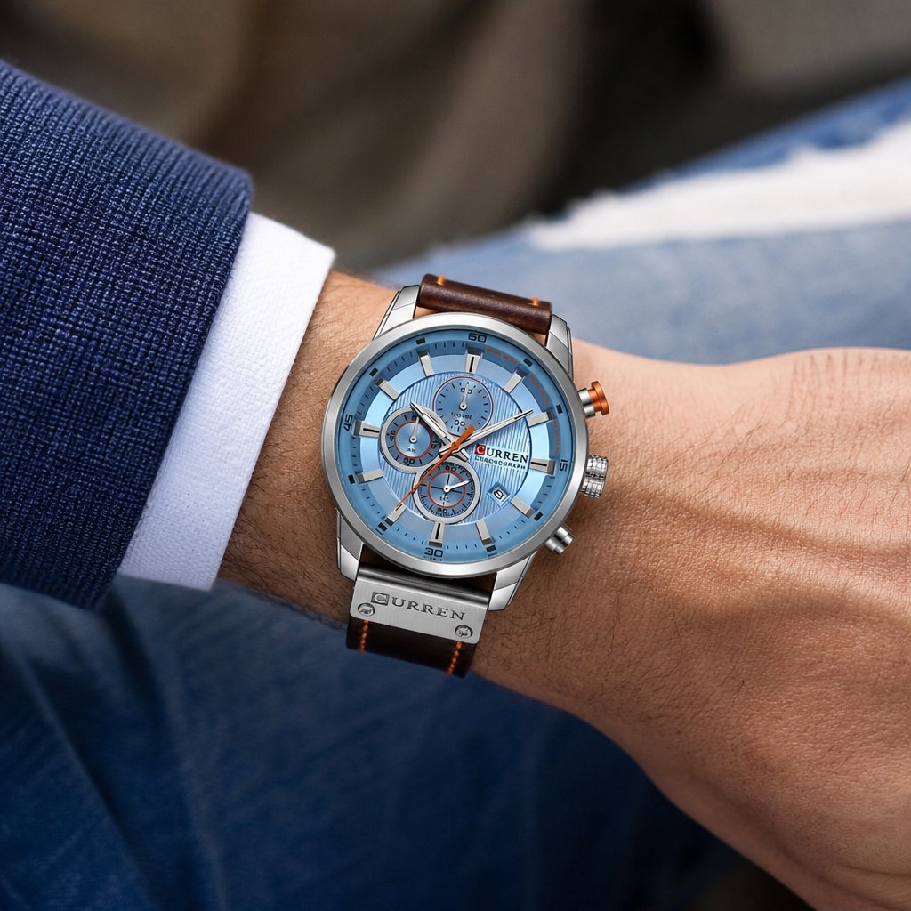 CURREN Uhr - Braun/Blau